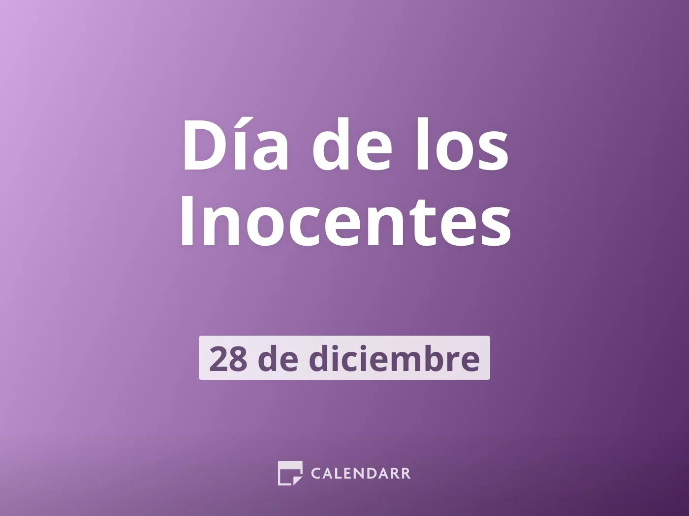 Día de los Inocentes