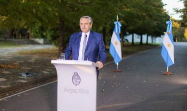 Las medidas anunciadas por el Presidente Alberto Fernández rigen desde las 0 del viernes próximo.