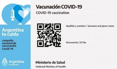 Documento internacional de vacunación contra el coronavirus