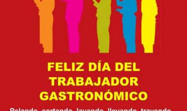 Día del Trabajador Gastronómico y Hotelero