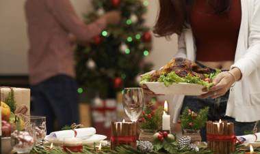 Atracones de fin de año.