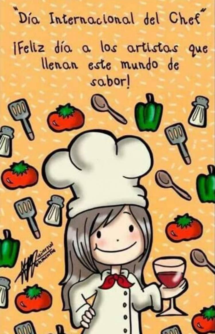  20 de octubre Día Internacional del Chef