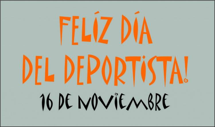 Día del Deportista.