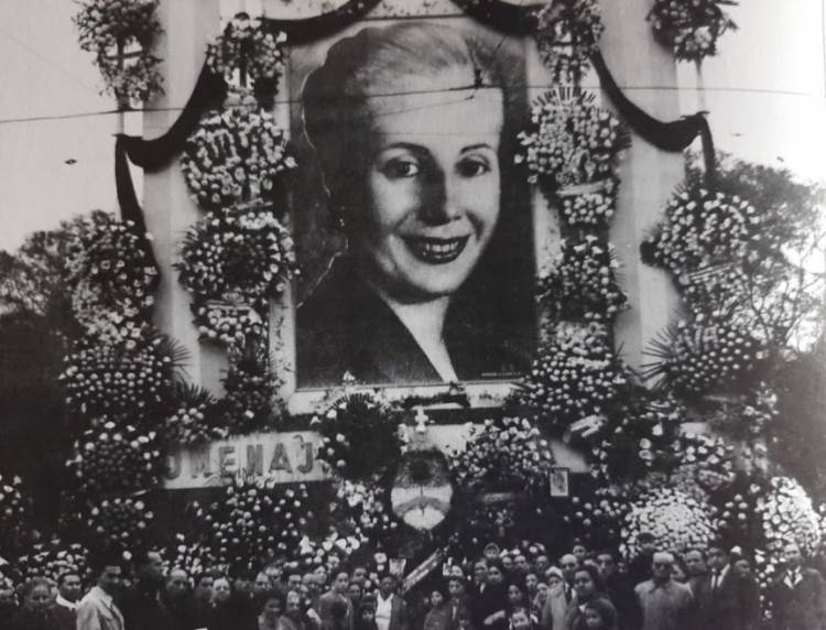 69 años del paso a la inmortalidad de Evita