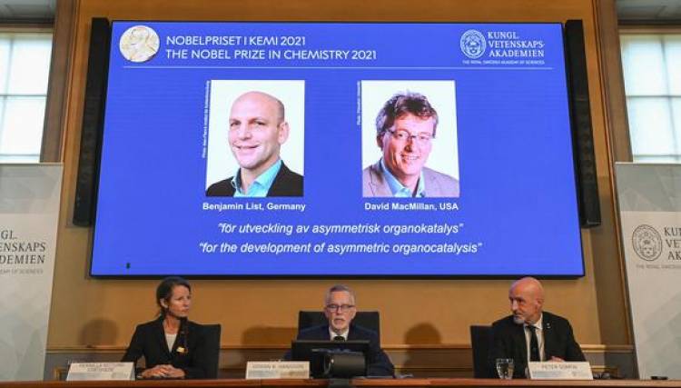 Nobel de Química para dos científicos que crearon una herramienta para construir moléculas