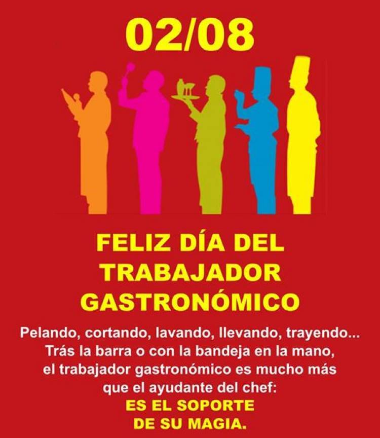 Día del Trabajador Gastronómico y Hotelero